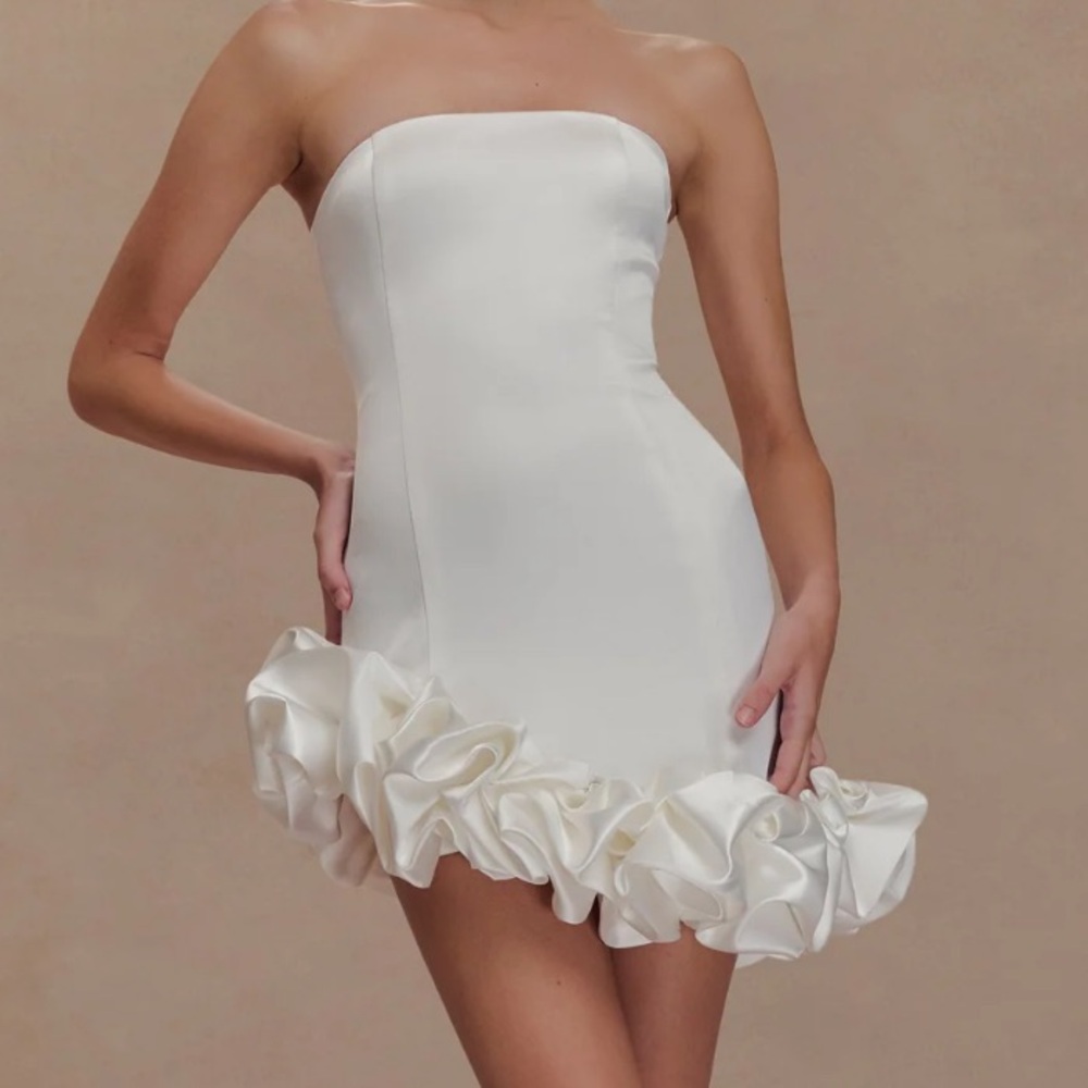 Meshki White Mini Dress